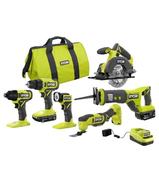 Cordless 6-Tool Combo Kit